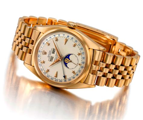 rolex 8171 gold|rolex moon phase price.